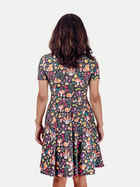 Festival Short Sleeve Dress