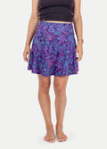 Festival Skorts | Blue Paisley-Image 2
