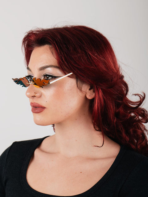 Fire Flames Sunglasses