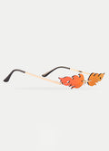 Fire Flames Sunglasses | Red-Image 3