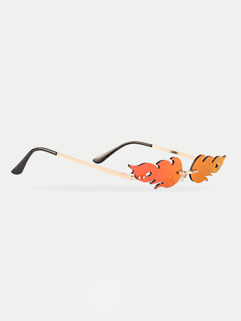 Fire Flames Sunglasses