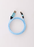 Flashing Magnetic Cable Lightning 1m | Blue-Image 2