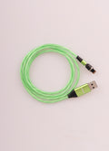 Flashing Magnetic Cable Lightning 1m | Green-Image 2