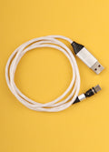Flashing Magnetic Cable Type C 1m | Rainbow-Image 1