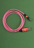 Flashing Magnetic Cable Type C 1m | Red-Image 1