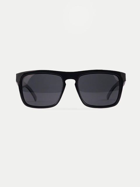 Flat Top Notched Square Polarised Sunglasses