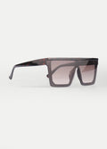 Flat Top Oversized Sunglasses | Tortoiseshell-Image 2