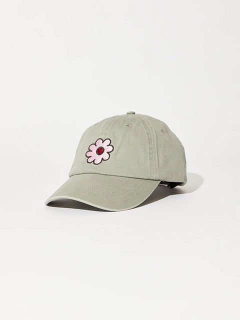 Flower - Organic Hemp 6 Panel Cap