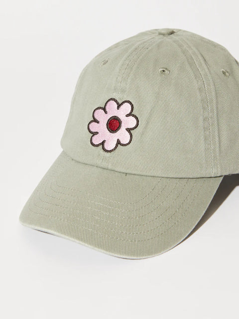 Flower - Organic Hemp 6 Panel Cap