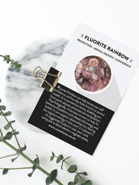 Fluorite Rainbow - Tumbled