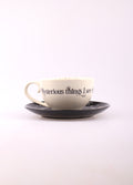 Fortune Telling Ceramic Teacup | One Colour-Image 2