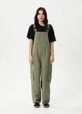 Fraser - Organic Recycled Utility Overalls | Olive-Image 1