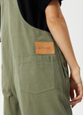 Fraser - Organic Recycled Utility Overalls | Olive-Image 4