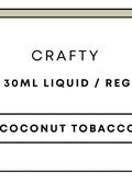 Crafty Coconut Tobacco 30mL Regular/Freebase | 30mL-Image 1