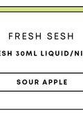 Fresh Sesh 30mL | Sour Apple-Image 1