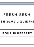 Fresh Sesh 30mL | Sour Blueberry-Image 1
