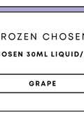 Frozen Chosen 30mL Nic Salts | Grape-Image 1
