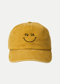 Fu Ck Smiley Cap | Mustard-Image 2
