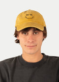 Fu Ck Smiley Cap | Mustard-Image 4