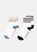 Funhouse - Recycled Socks Two Pack | Multi-Image 1