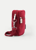 Fydelity Mini Brick Bag | Corduroy Burgundy-Image 2
