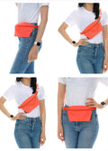 Fydelity Recycled Bum Bag | Neon Red-Image 3
