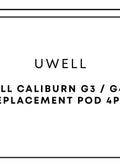 Uwell Caliburn G3 / G4 06 Replacement Pod 4pc | One Colour-Image 1