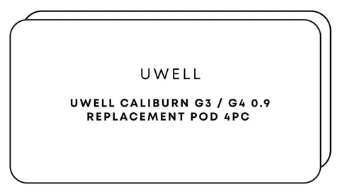 Uwell Caliburn G3 / G4 0.9 Replacement Pod Single