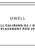 Uwell Caliburn G3 / G4 12 Replacement Pod 4pc | One Colour-Image 1