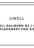 Uwell Caliburn G3 / G4 12 Replacement Pod Single | One Colour-Image 1