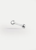 Gem Ear Stud 18G | Clear-Image 1