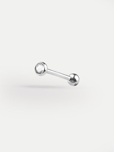 Gem Ear Stud 18G