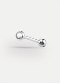 Gem Ear Stud 18G | Clear-Image 2