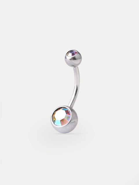 Gem Navel Barbell 14G