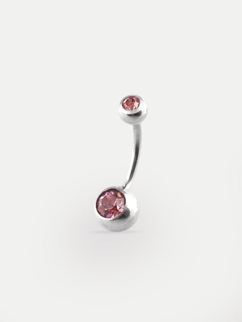 Gem Navel Barbell 14G