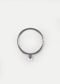 Gem Split Ring 20G | Aurora Borealis-Image 1