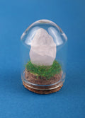 Gemstone & Mineral Glass Dome | Rose Quartz-Image 1