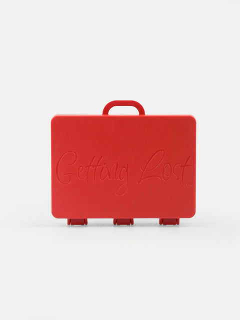 Getting Lost card holder suitcase