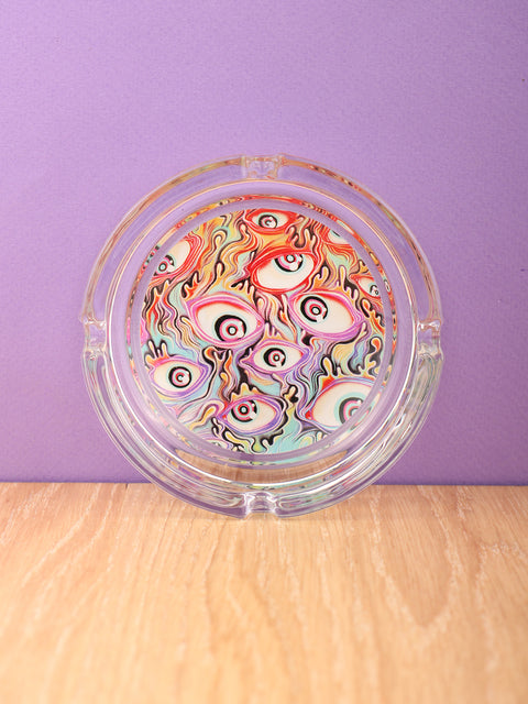 Glass Ashtray 10.5cm