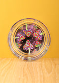 Glass Ashtray 105cm | Neon Shrooms-Image 1