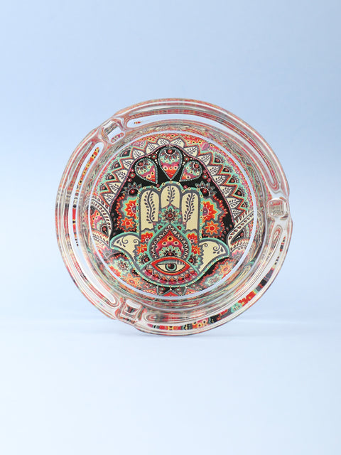 Glass Ashtray 8.5cm