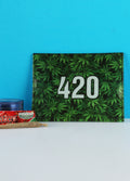 Glass Tray:Small - 420 Green | One Colour-Image 1