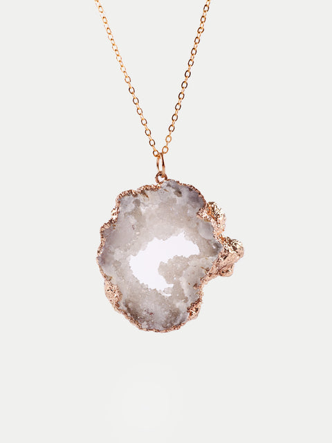 Aura Geode Pendant