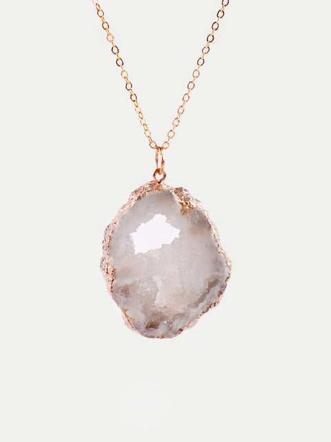 Aura Geode Pendant