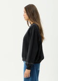 Good Nature - Recycled Crew Neck | Stone Black-Image 4