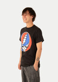 Grateful Dead - Steal Your Face Logo T-Shirt | Black-Image 2