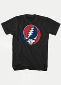 Grateful Dead - Steal Your Face Logo T-Shirt | Black-Image 4