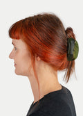 Half Moon Eco Hair Claw | Jade-Image 2