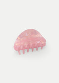 Half Moon Eco Hair Claw | Rose Quartz-Image 1