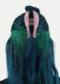 Half Moon Eco Hair Claw | Rose Quartz-Image 2